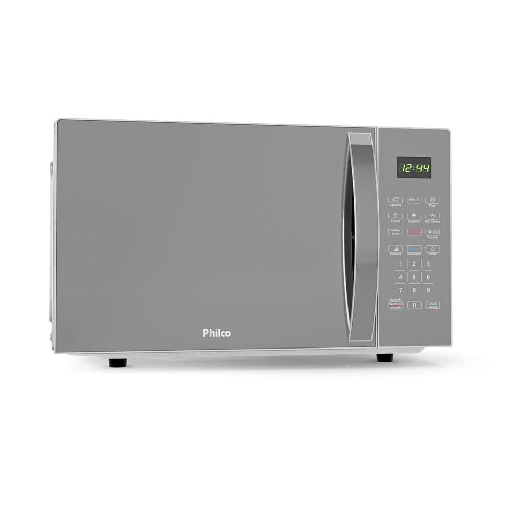 Micro-ondas Philco 25L 1100W Limpa Fácil PM26S 220V