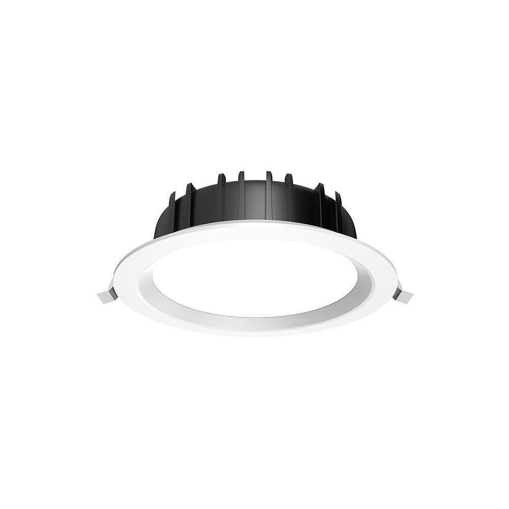 Plafon De Embutir Taschibra Downlight Max Led 30w Bivolt Branco 6500k Luz Branca 15070099