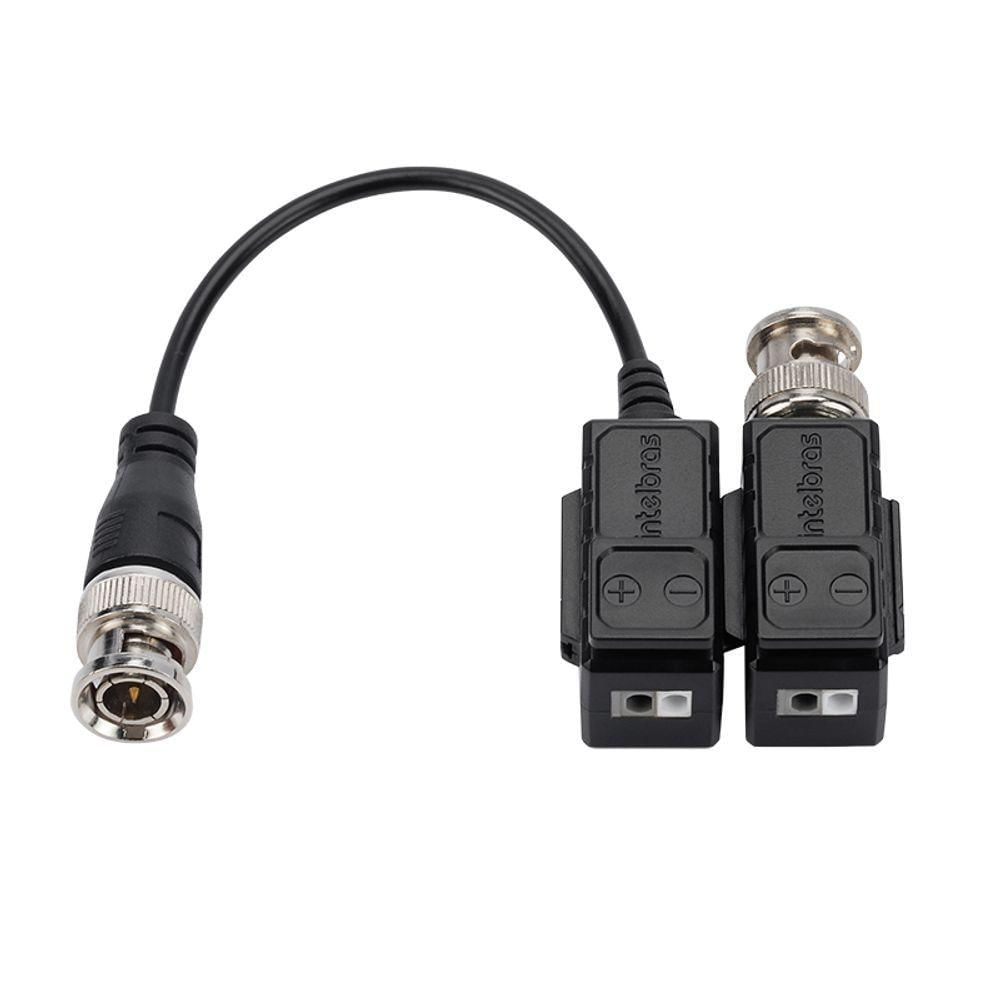 Conversor Balun Intelbras Cftv 4k Uhd | Vb 502 B G2 Passivo