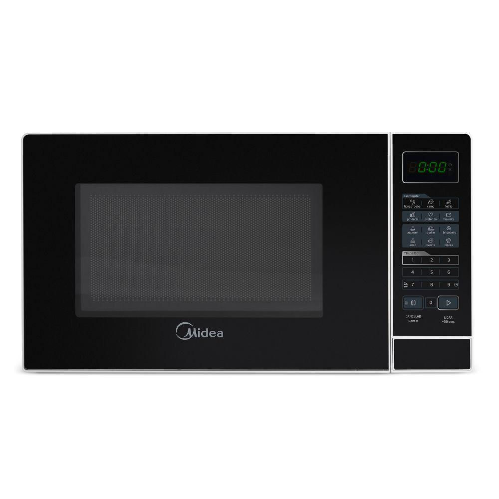 Micro-ondas Midea 20L MRAS Branco Com Preto 220V