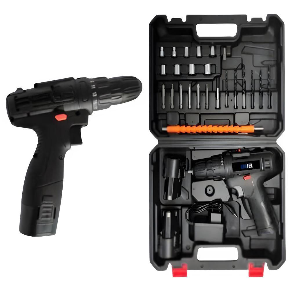 Parafusadeira Profissional 12v (lwj-214) Ferramenta De Alta Durabilidade E Com Motor De Alto Desempenho