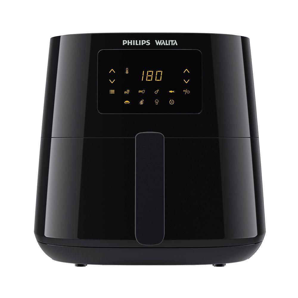 Fritadeira Elétrica Sem Óleo Air Fryer Philips Walita XL 6,2L Digital Preta 220V RI9270