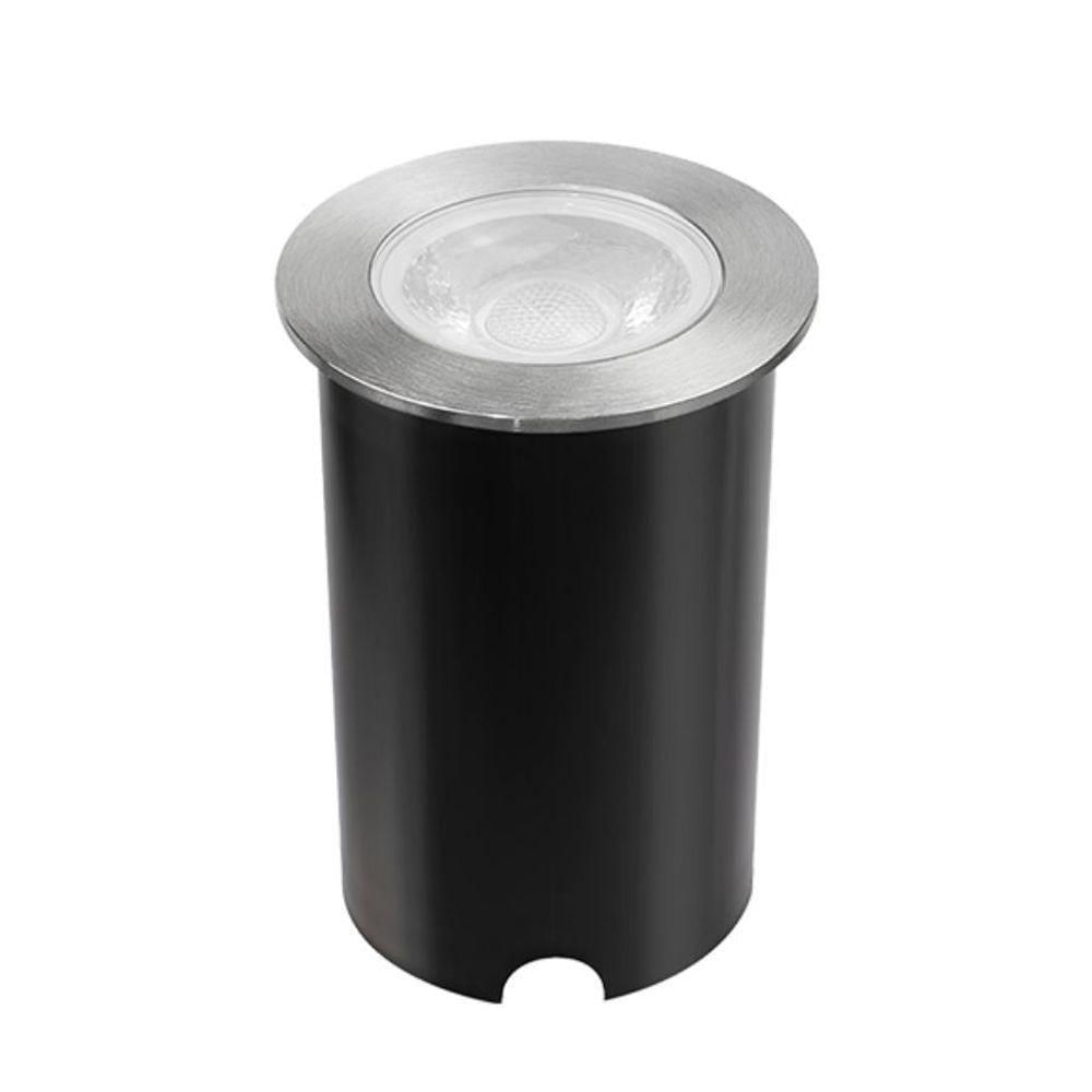 Luminária Embutido De Solo Elegance Avant - 5w - 3000k Luz Amarela