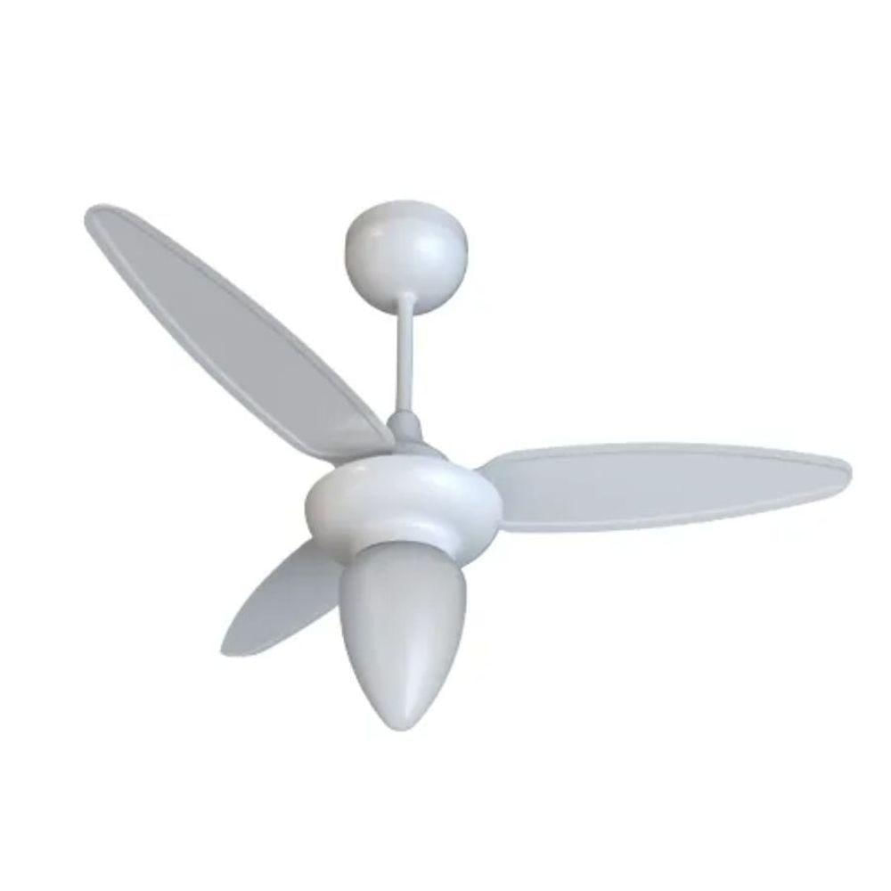 Ventilador De Teto Ventisol Wind Inverter Controle Remoto - Branco Bivolt
