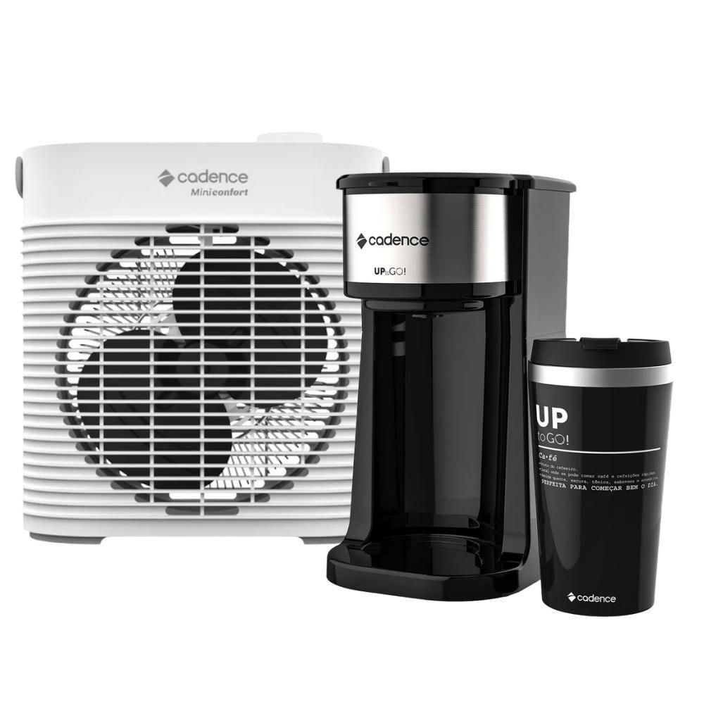 Kit Cadence Aquecedor Miniconfort E Cafeteira To Go 220V