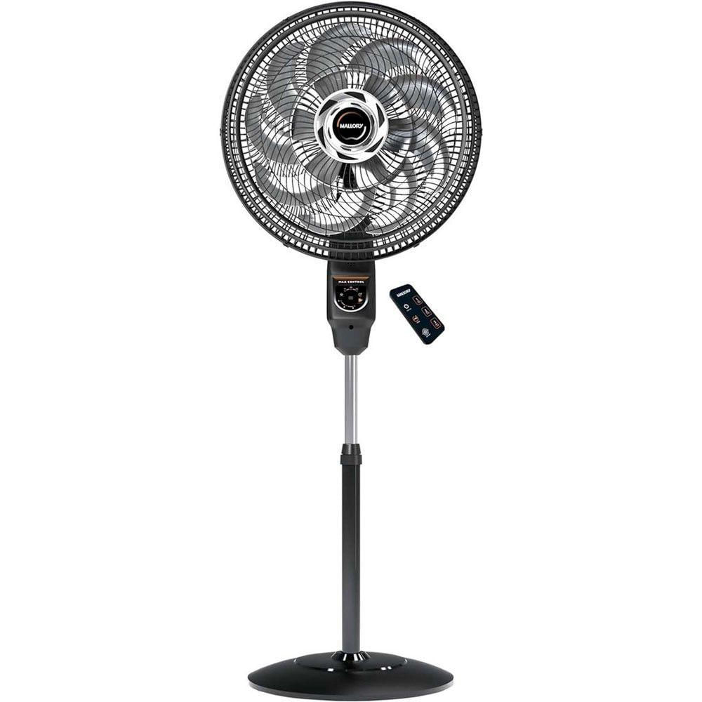 Ventilador Coluna Max Control Com Controle Remoto Mallory Preto 220V