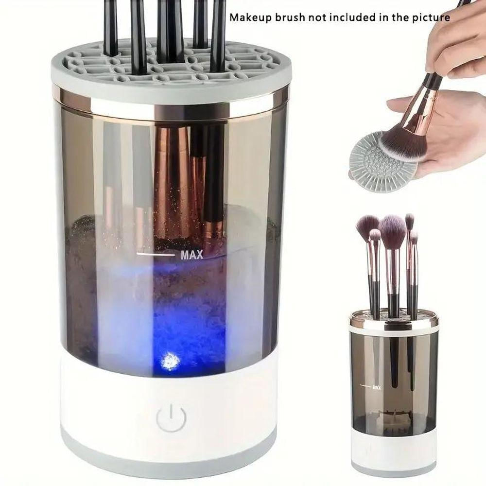 Limpador De Pinceis Maquiagem Secador Automático Usb
