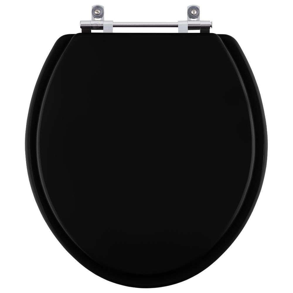 Tampa De Vaso Sanitário évora Preto Para Bacia Luzarte