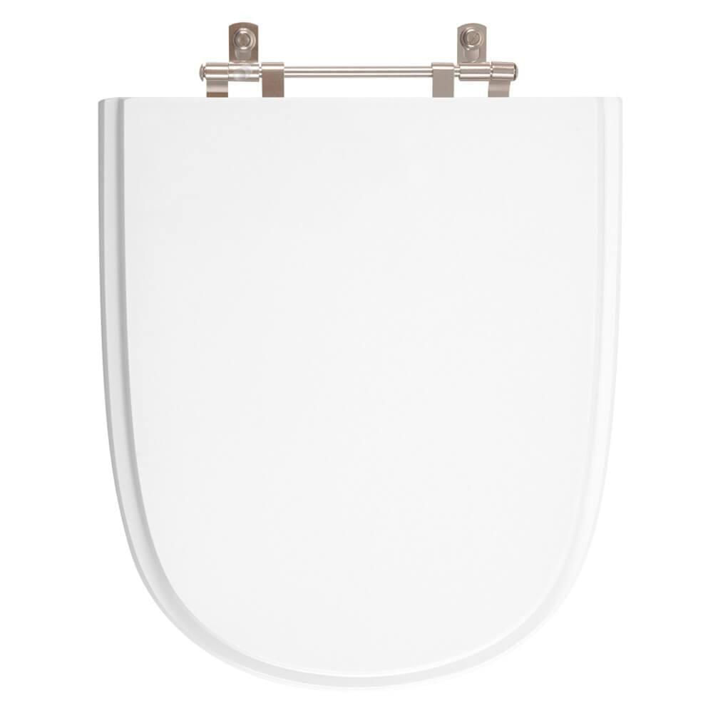 Tampa De Vaso Em Mdf Ezedra Branco Para Bacia Ideal Standard