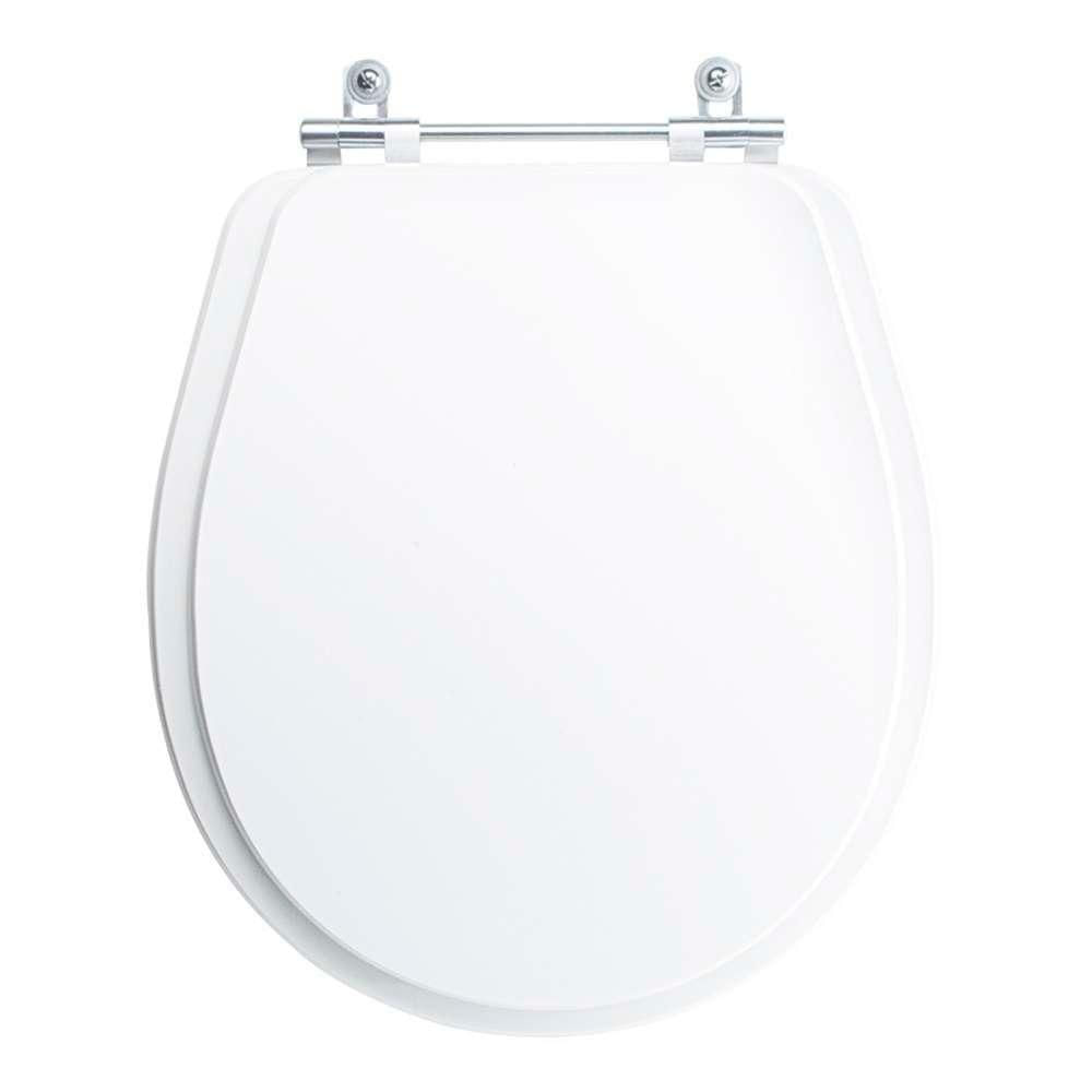 Tampa Vaso Sanitário Poliester Acrilico Avalon Branco Para Bacia Ideal Standard