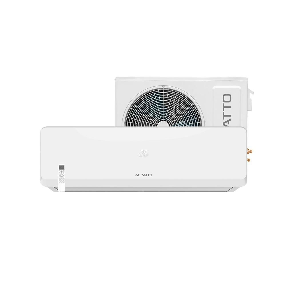 Ar Condicionado Split Agratto Hi Wall Fit 18.000 Btu/h Frio Monofásico Branco FACS18F-R4 220V