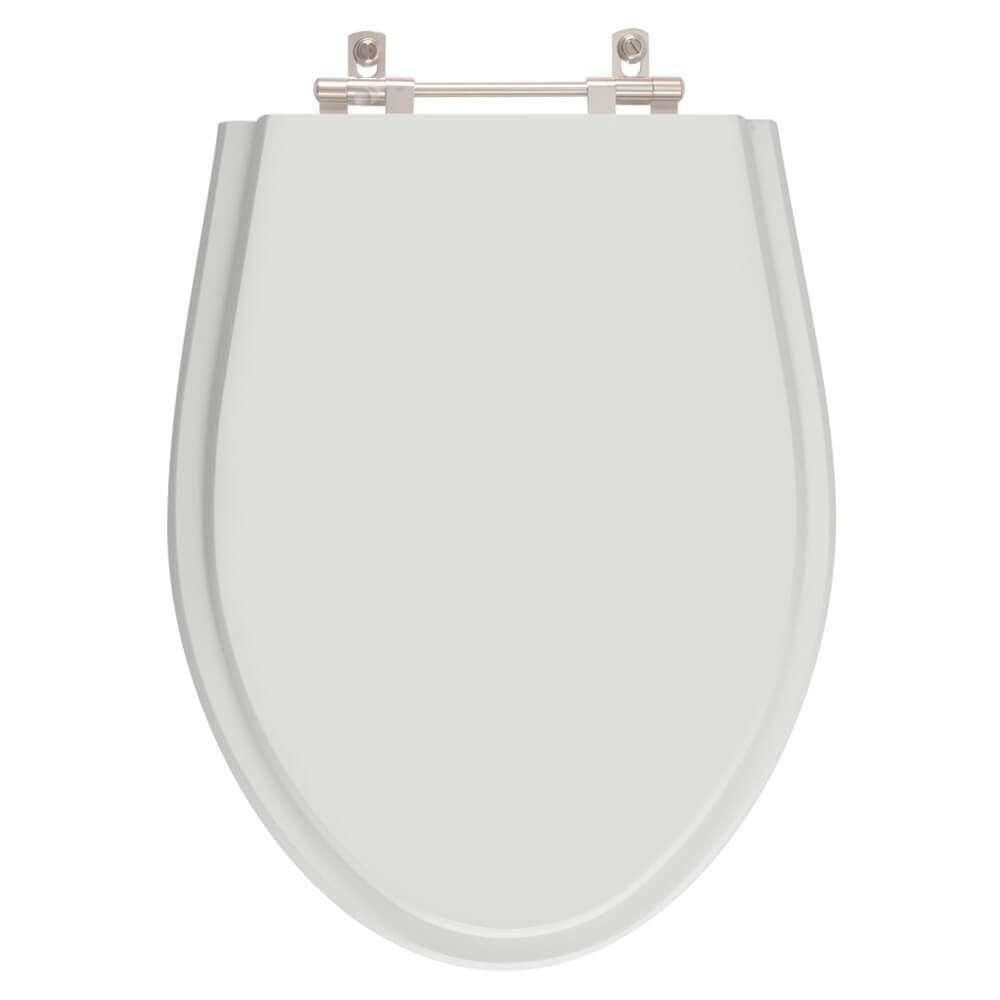 Tampa De Vaso Victoria Sterling Silver (cinza Claro) Para Bacia Ideal Standard