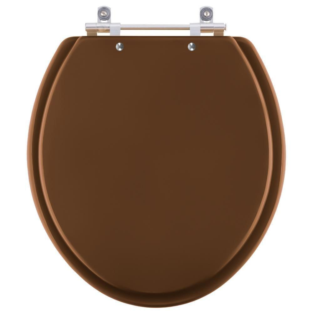 Tampa De Vaso Sanitário Evolution Ocre Para Louça Santamarina