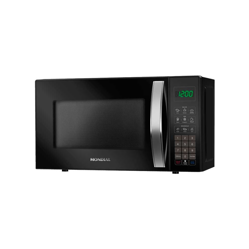 Micro-ondas Mondial MO-01-21-B 21 Litros Preto - 127V Micro-ondas Mondial MO-01-21-B 21 Litros Preto - 127V