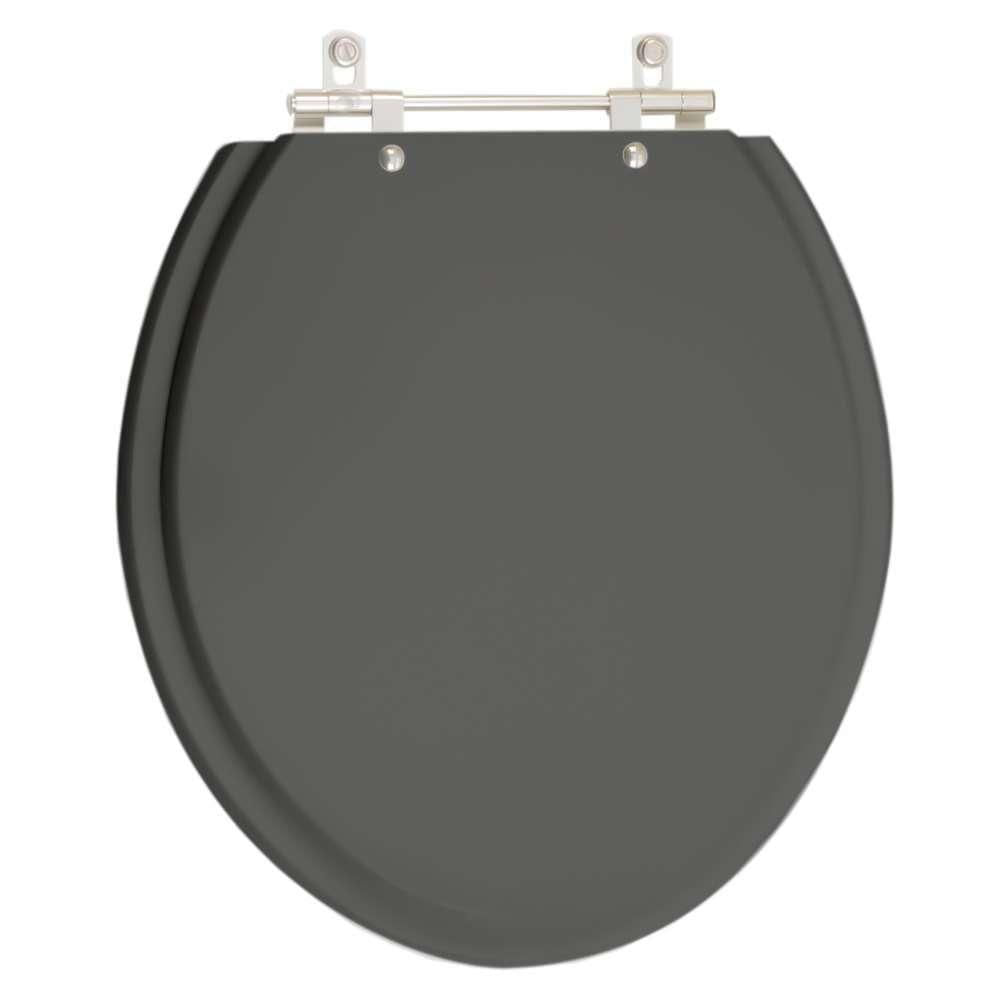 Tampa De Vaso Sanitário Liberty Cinza Escuro Para Louça Santamarina