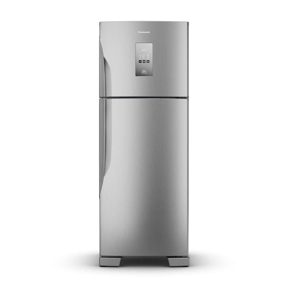 Geladeira Panasonic Duplex Frost Free 483L A+++ Aço Escovado NR-BT71PV4X 110V