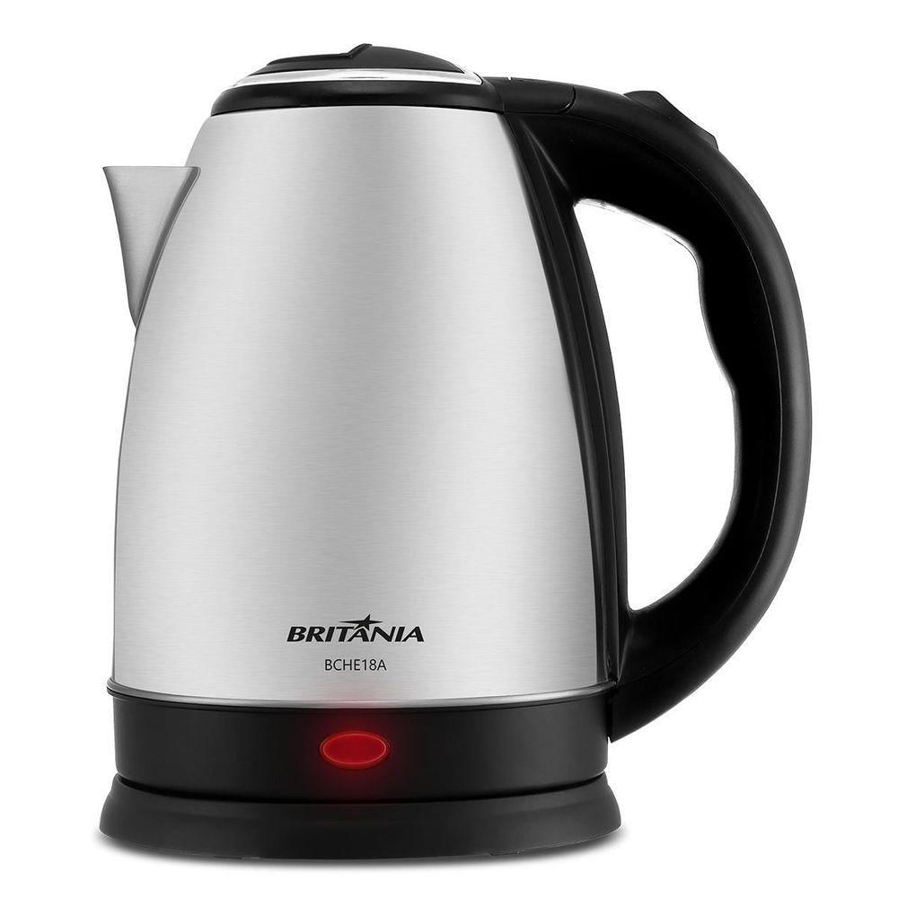 Chaleira Elétrica Britânia 1,8L Inox BCHE18A 110V