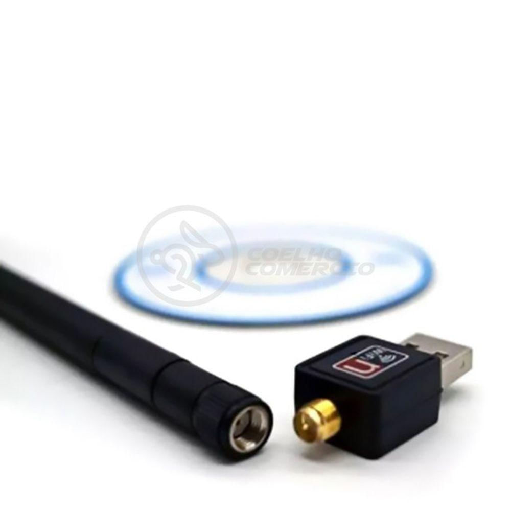 Antena Usb 2.0 Receptor De Wifi Wireless Internet Sem Fio 1200Mbps 802.Inn Pc Notebook 11
