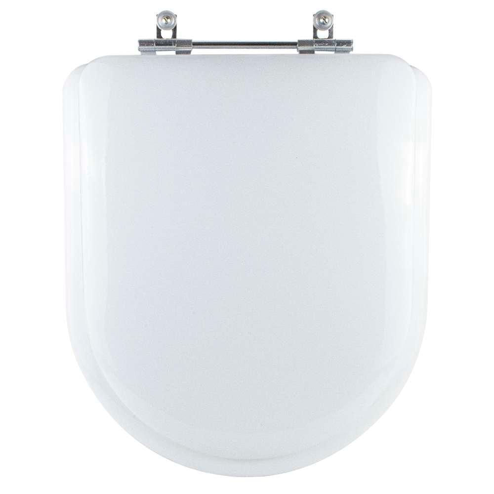 Tampa De Vaso Almofadado Levanzo Branco Para Louça Eternit