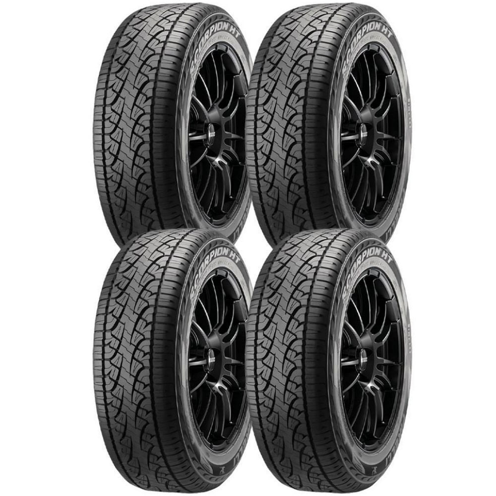 Pneu Aro 18 Pirelli Scorpion HT 265/60 R18 110H - 4 Unidades