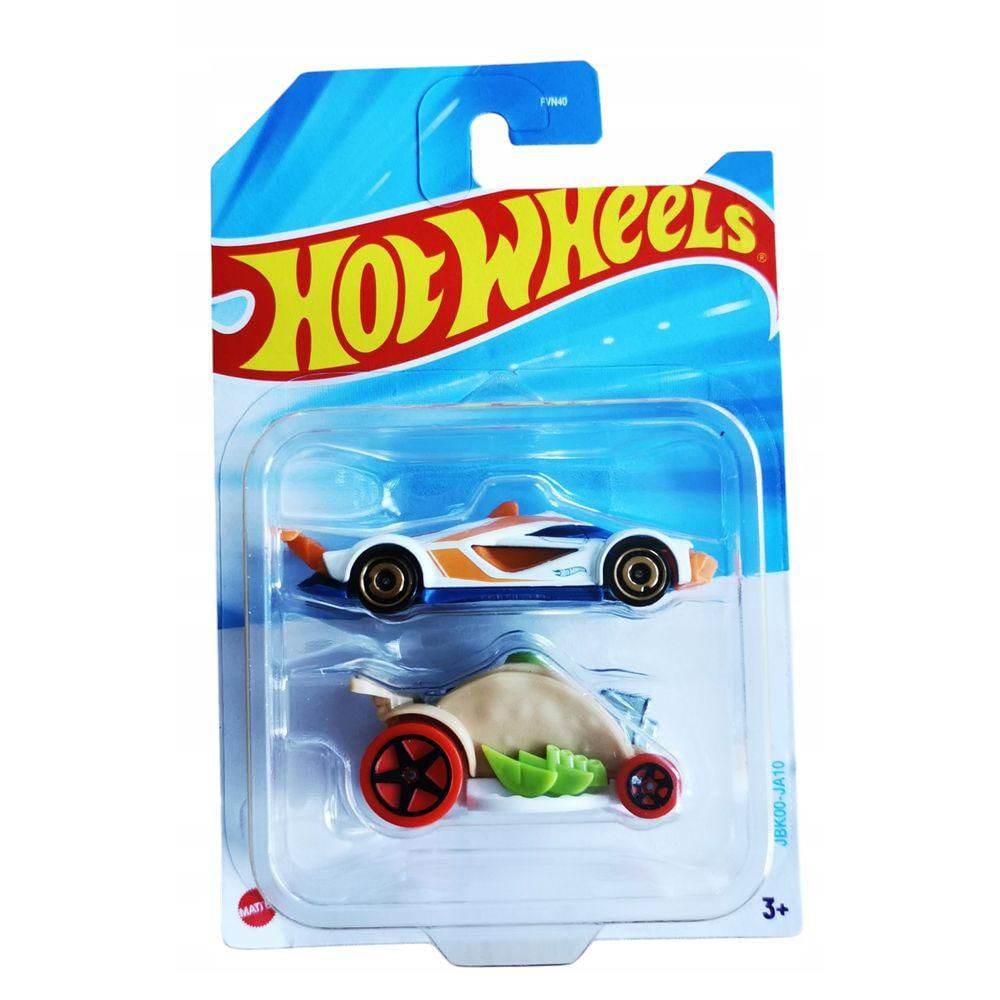Hot Wheels Pacote 2 Carros Mach Speeder e Taco Truck - Mattel