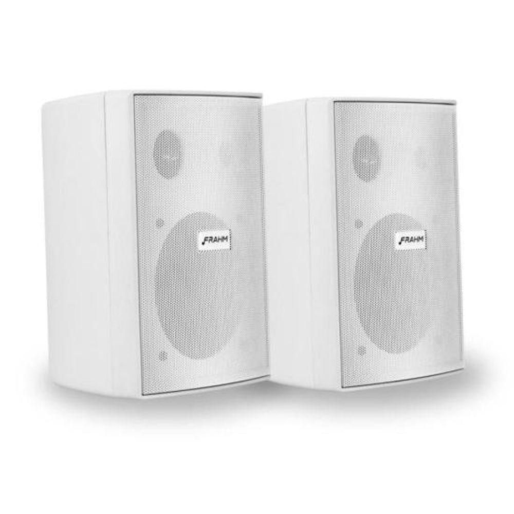 Caixa De Som Frahm Ps200 60w Branco (par) - Par / 2 [f002]
