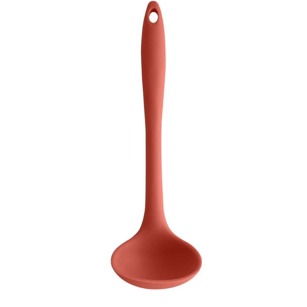 Concha De Silicone Utensílio Cozinha Talher Sopa Feijão OU Terracota