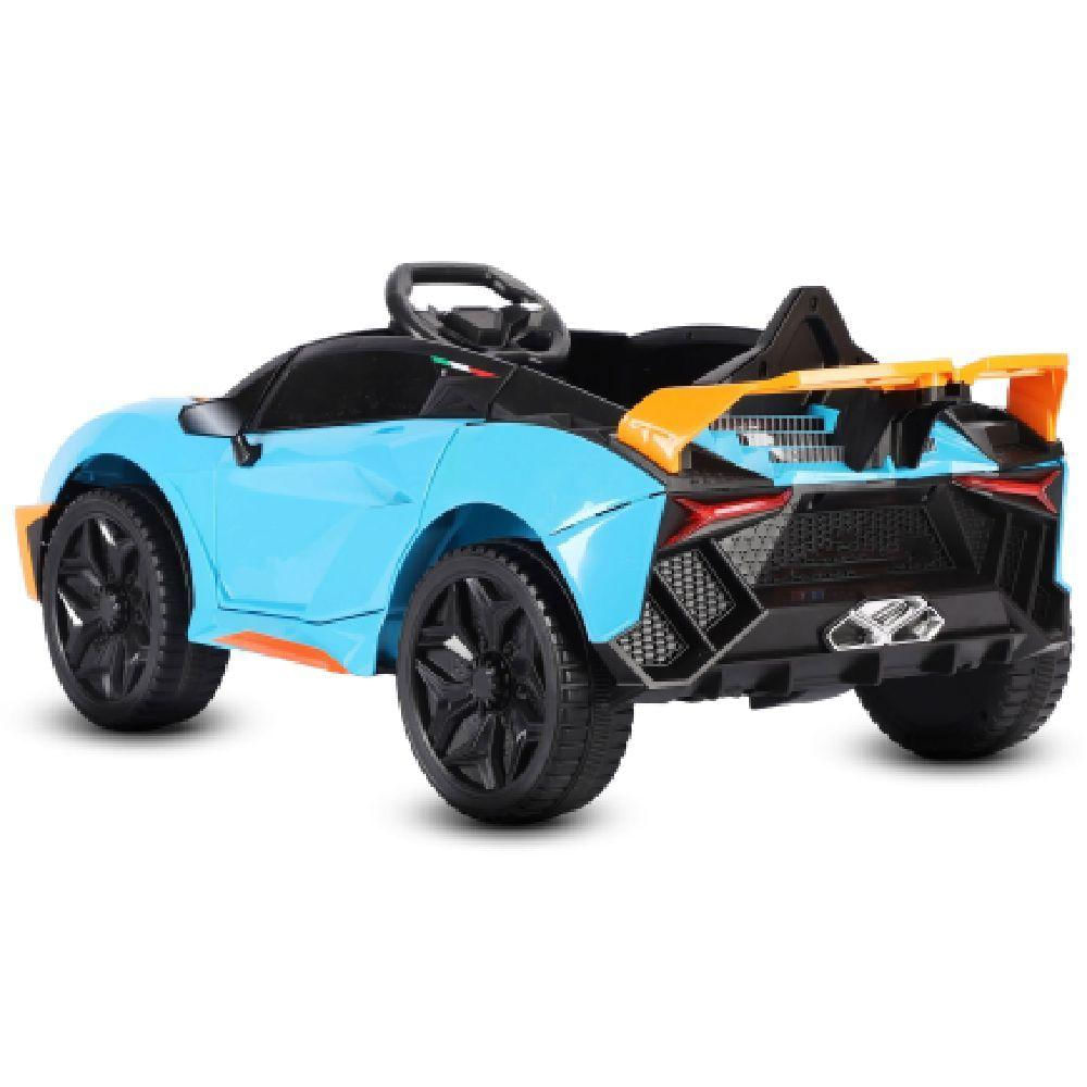 Mini Carro Elétrico Infantil Bang Toys Nitro SX V12 Azul