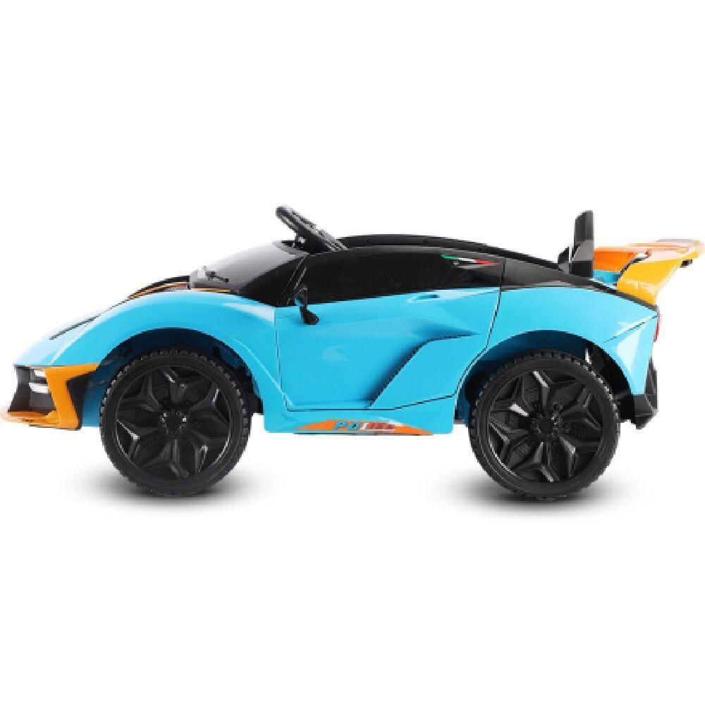 Mini Carro Elétrico Infantil Bang Toys Nitro SX V12 Azul