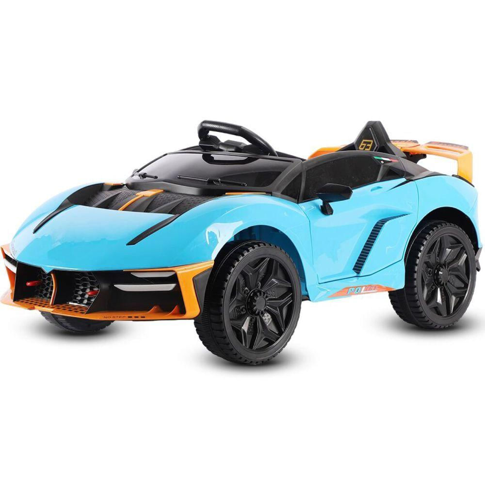 Mini Carro Elétrico Infantil Bang Toys Nitro SX V12 Azul