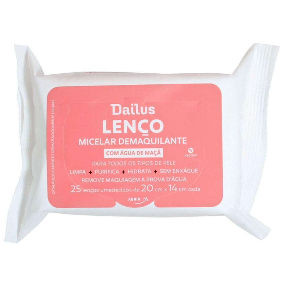 Lenço Micelar Demaquilante - Dailus