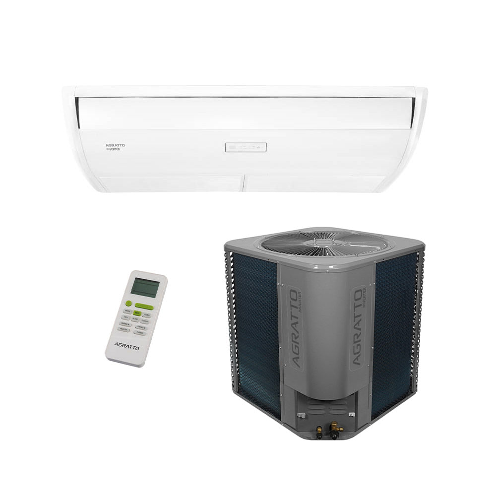 Ar Condicionado Split Teto - Inverter R-32 - Agratto - 55.000 BTUs - Frio - 220V Monofásico