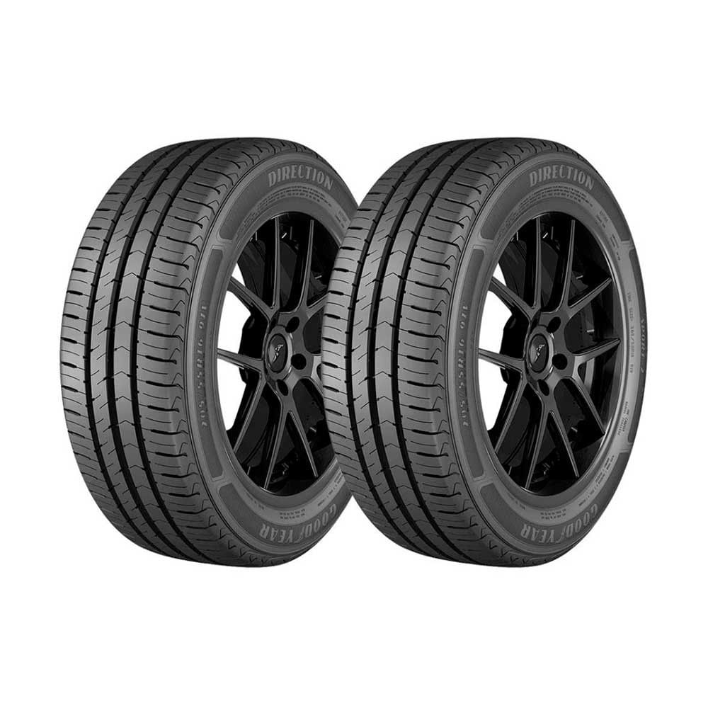Pneu Aro 16 Goodyear Direction Sport 2 195/55 91V - 2 unidades
