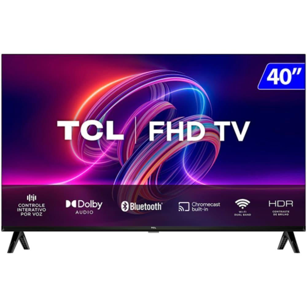 Tv 40p Tcl Led Smart Wifi Full Hd Android Comando 40s5400a