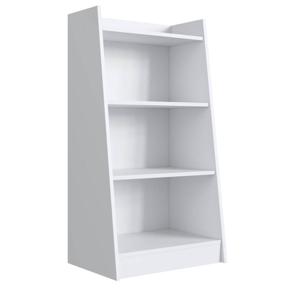 Estante Multiuso 4 Prateleiras Branca Montessoriana Brinquedos Lavanderia Garagem Art In Móveis