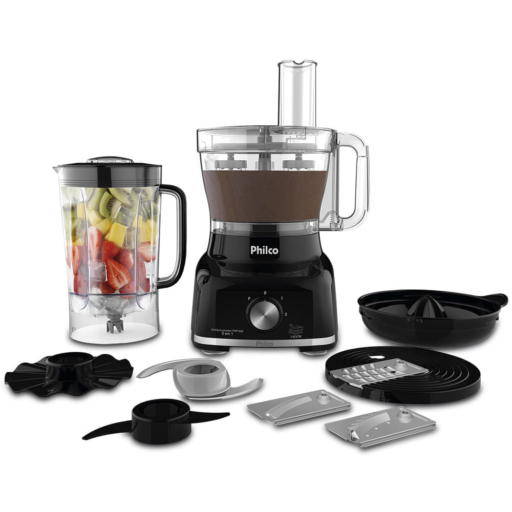 Multiprocessador Philco PMP1600P 1400W Preto 127V