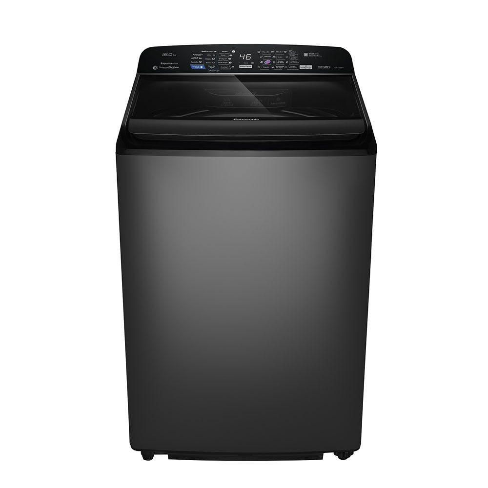 Máquina De Lavar Panasonic 18 Kg Painel Digital NA-F180P7T Titanio 220V