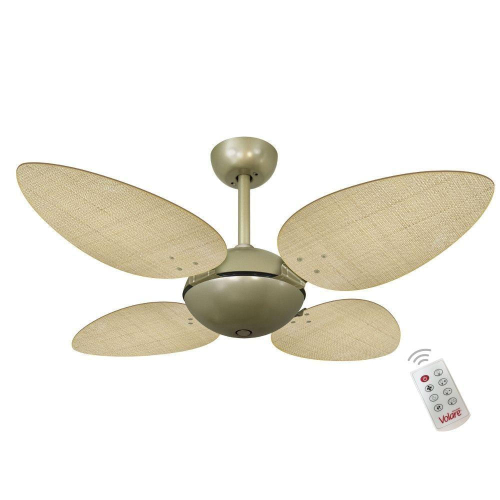 Ventilador Off Premium Natural 127V E Controle Remoto