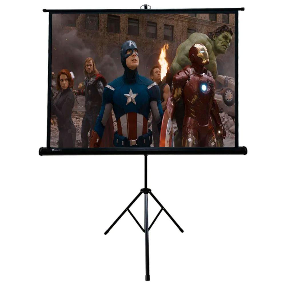 Tela De Projeção Tripé Tbtps100v (203 X 152 Cm)