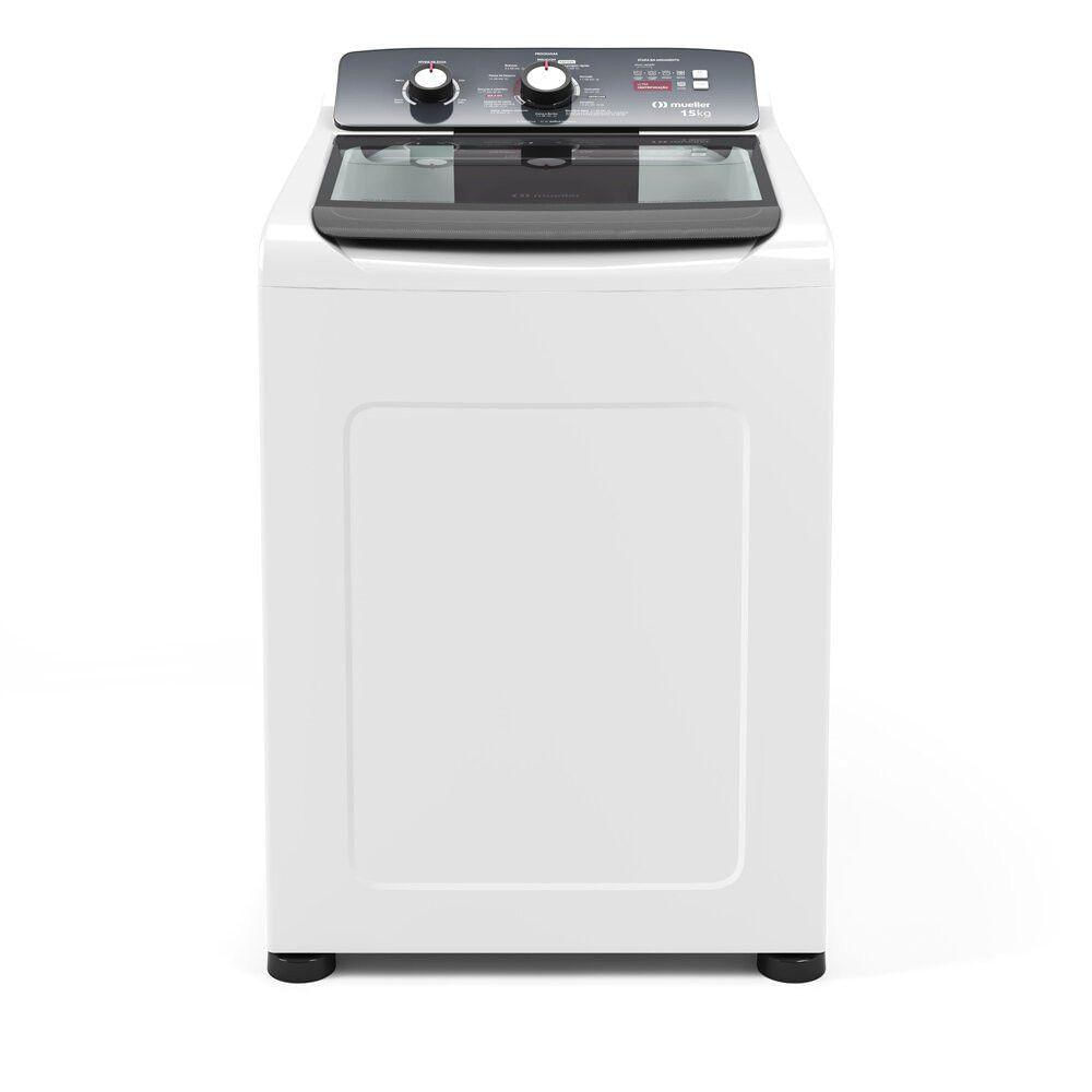 Máquina De Lavar Mueller 15kg, Com Ultracentrifugação MLA15 Branco 110V
