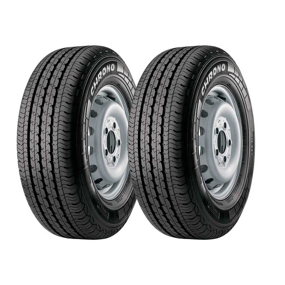 Pneu Aro 16 Pirelli Chrono 215/75 R16C 113R - 2 Unidades