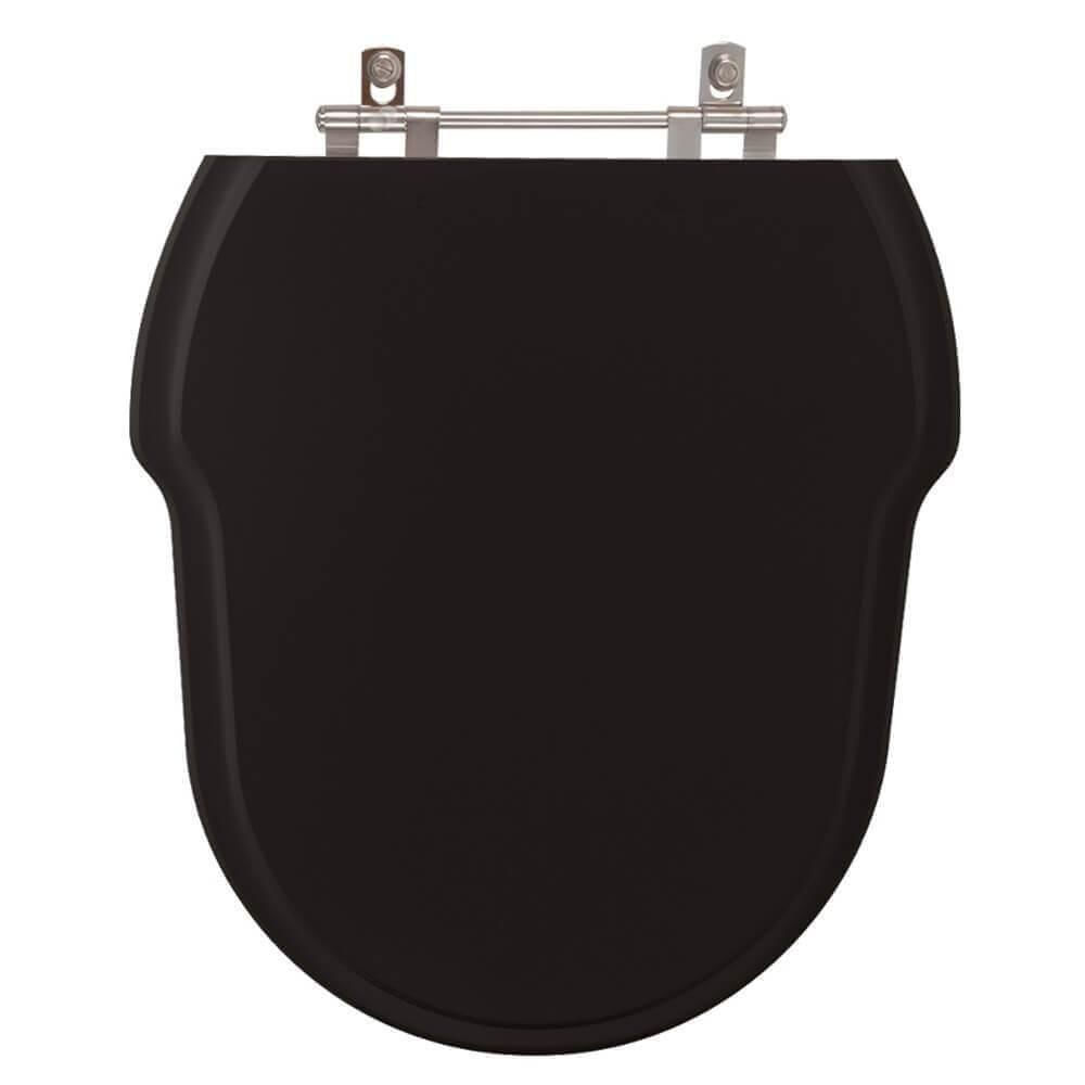 Tampa De Vaso Hampton Preto Para Bacia Incepa