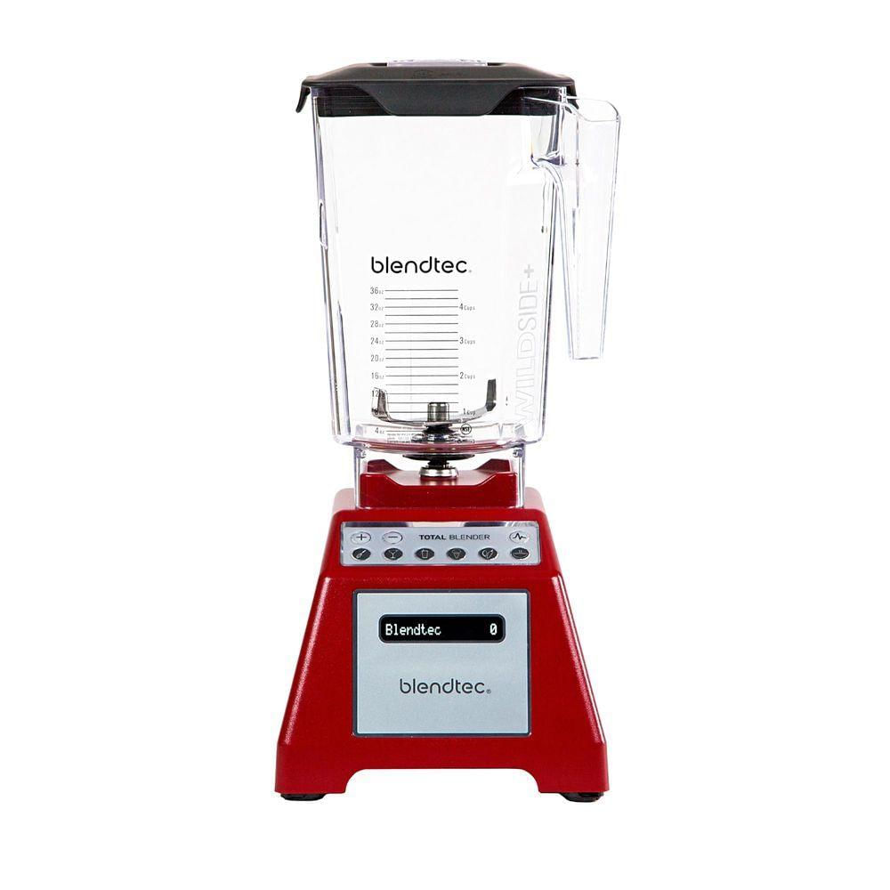 Liquidificador Blendtec Total Classic Com Jarra Wildside+ 2,6l (vermelho)