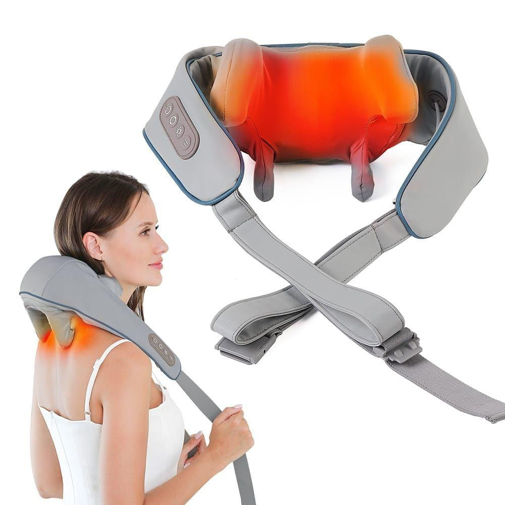 Massageador Pescoço Ombros Portátil Recarregavel