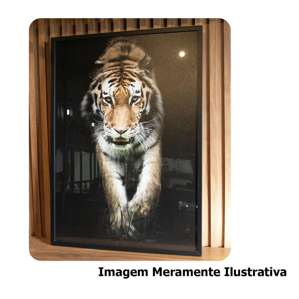 Quadro Paisagens E Natureza Arvore Amarela C- Moldura Dourada E Vidro Tamanho:90 X 60 Cm
