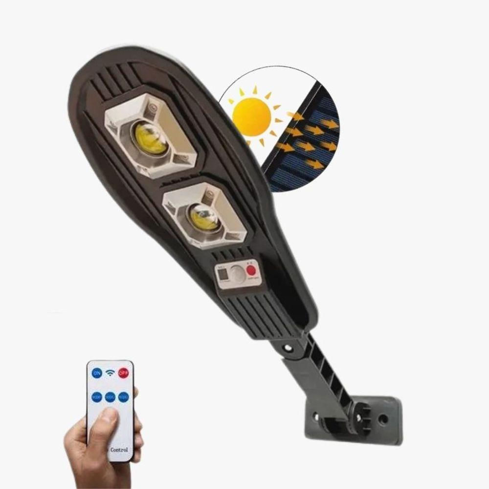 Luminária Solar Com Controle Remoto Luatek