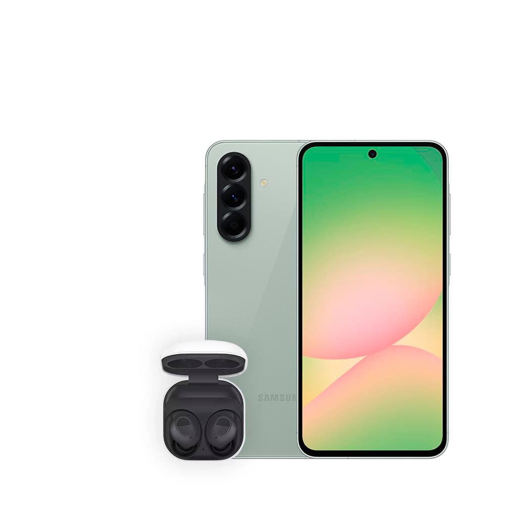 Smartphone Samsung Galaxy A56 5G 128GB, 8GB RAM, Câmera Tripla 50MP, Tela 6.7, IP67, NFC e Recursos AI + Galaxy Fit3 Grafite Display de 1.6