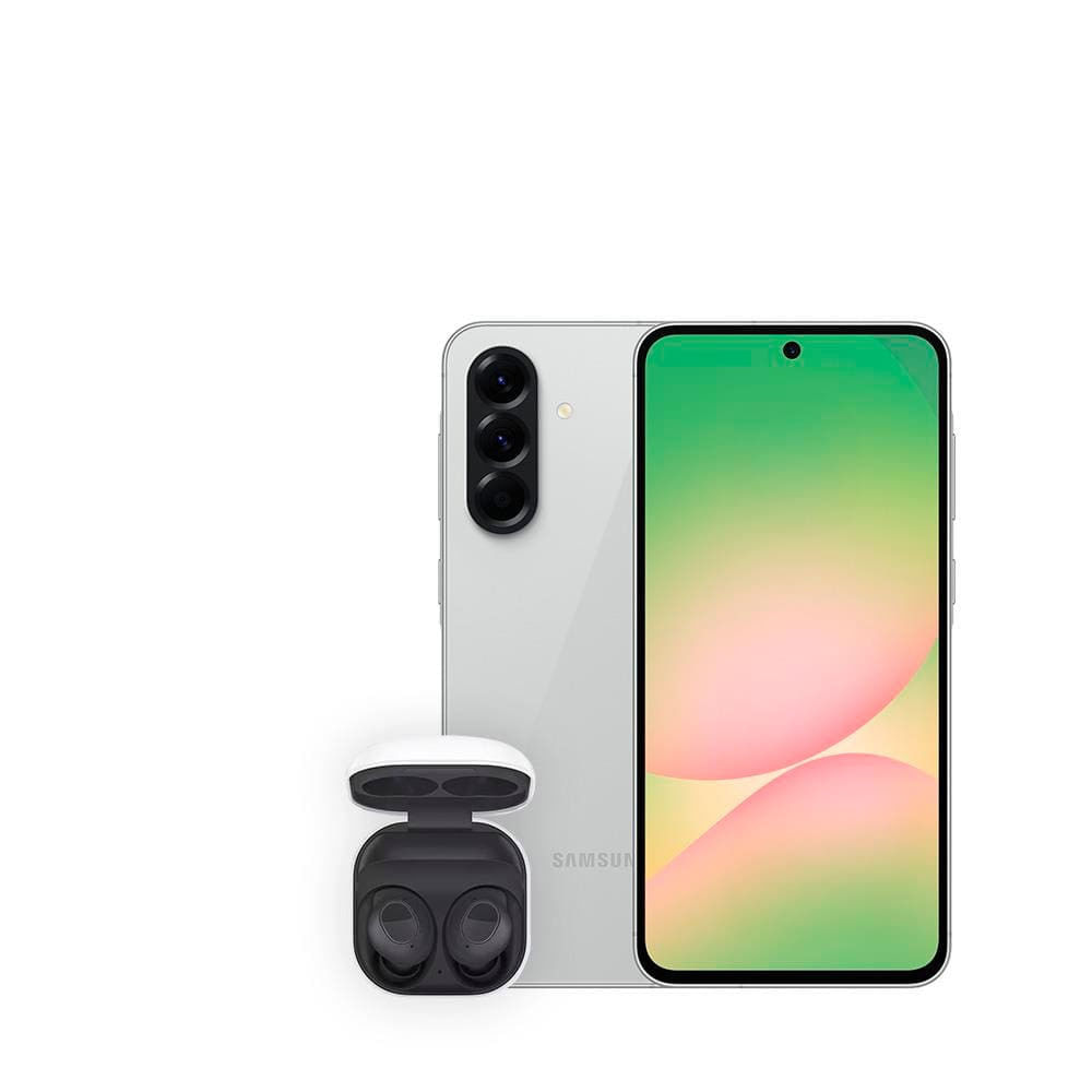 Smartphone Samsung Galaxy A56 5G 128GB, 8GB RAM, Câmera Tripla 50MP, Tela Super AMOLED 6.7, IP67, NFC e Recursos AI + Galaxy Buds FE