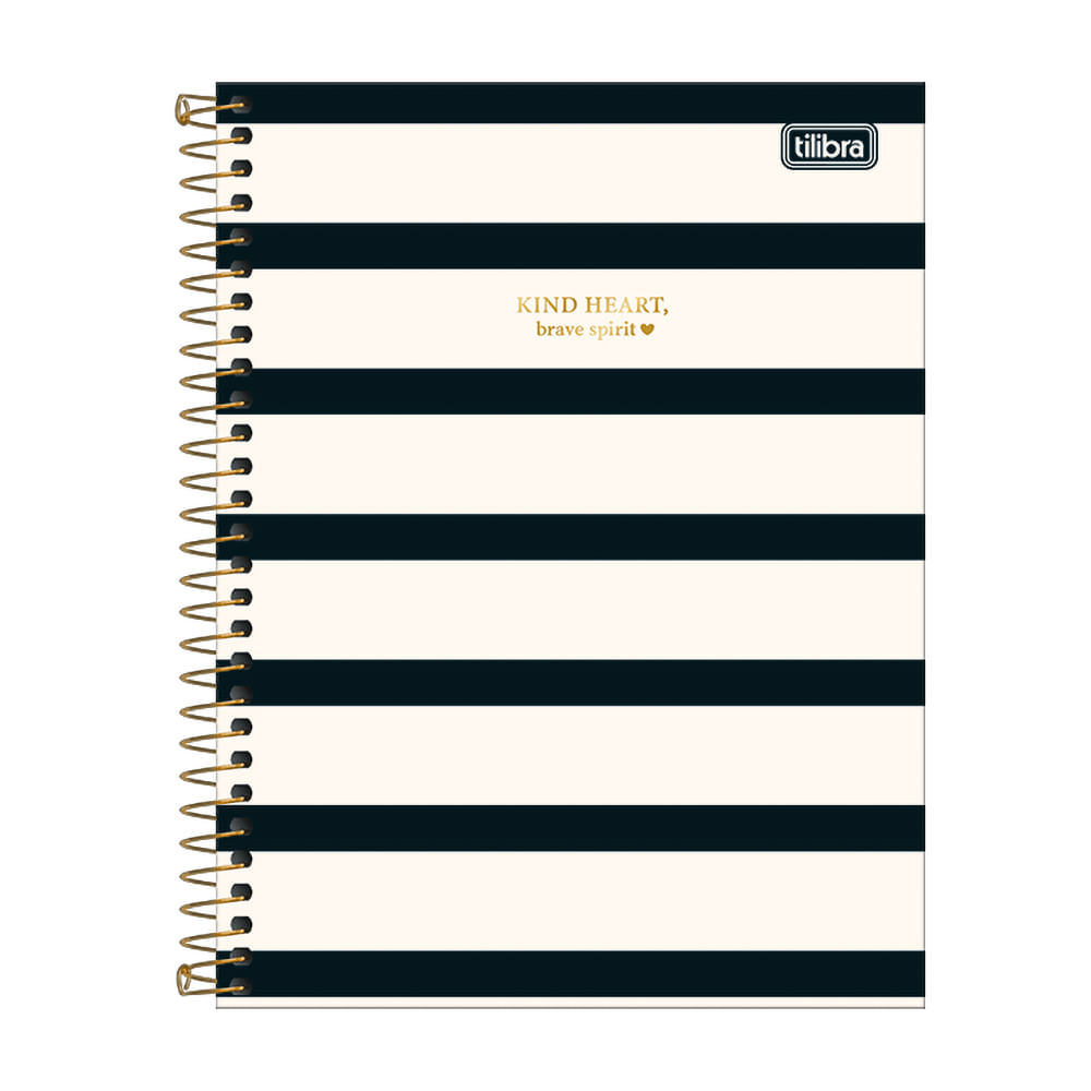 Caderno Colegial Tilibra Espiral Capa Dura West Village 1 Matéria Capas Diversas - Item Sortido