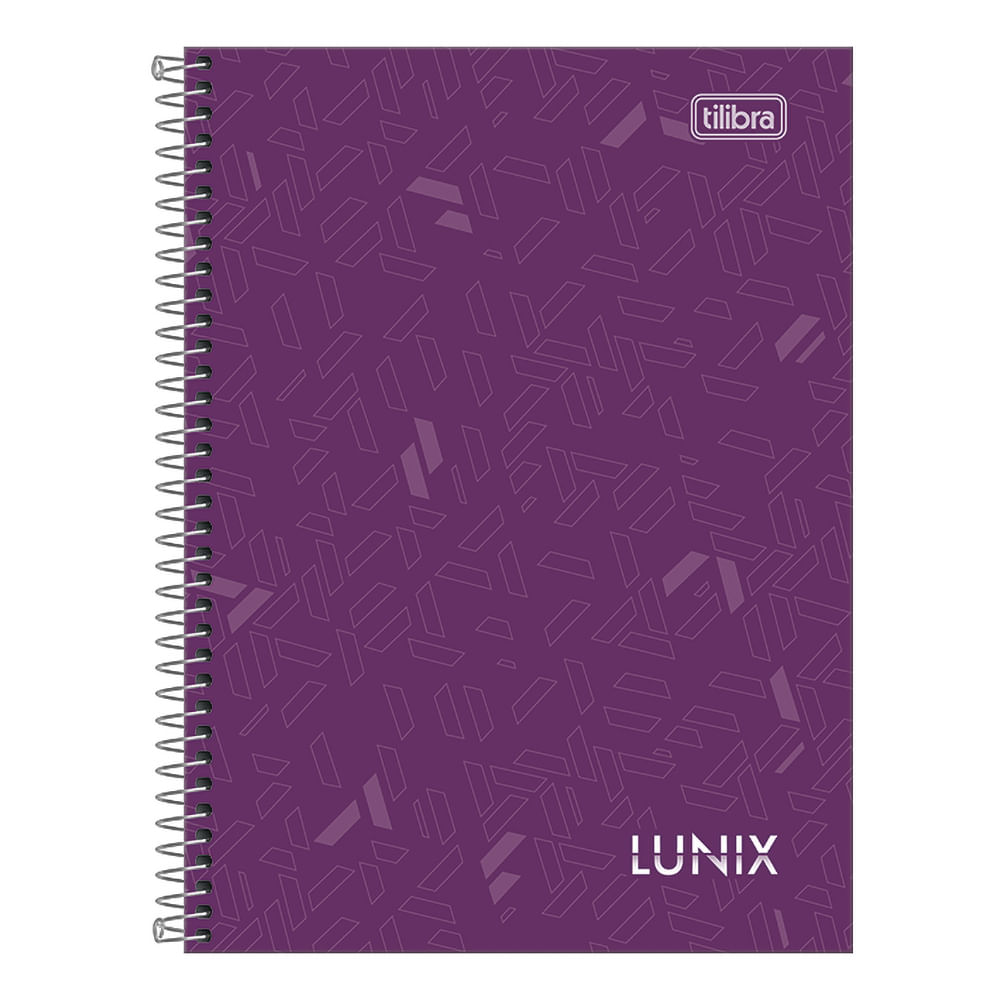 Caderno Universitário Tilibra Capa Dura Lunix 1 Matéria 80 Folhas - Item Sortido